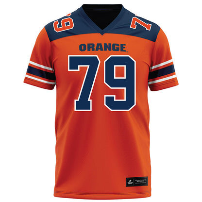 Syracuse - NCAA Football : Travis Brown-Miller - Orange Football Jersey-0