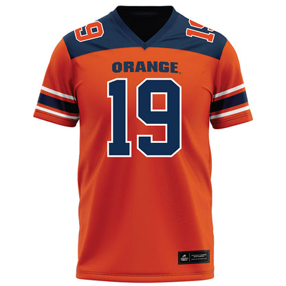 Syracuse - NCAA Football : Daunte Bacheyie - Orange Football Jersey-0