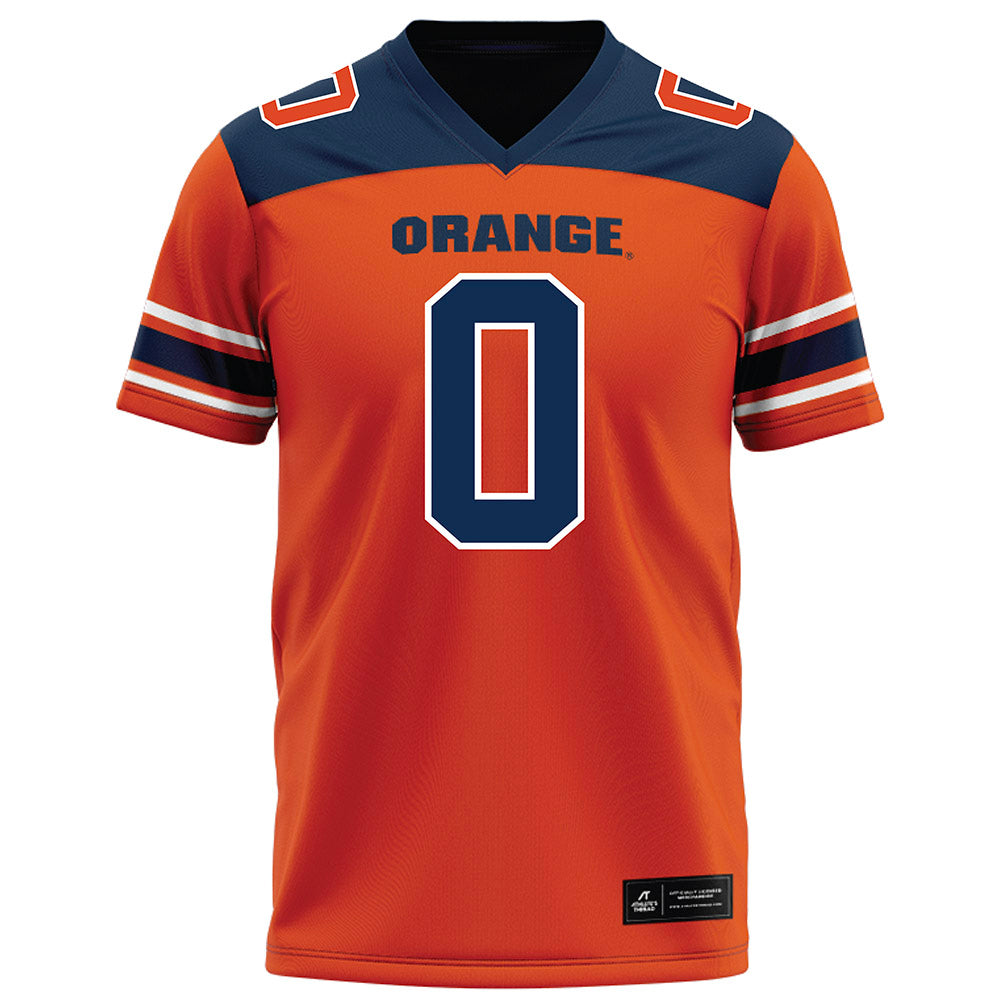 Syracuse - NCAA Football : Braheem Long Jr. - Orange Football Jersey-0