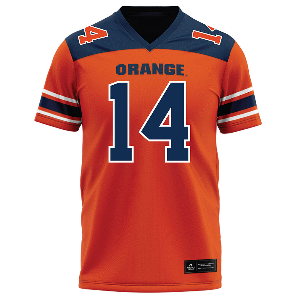 Syracuse - NCAA Football : Darius Johnson - Orange Football Jersey-0