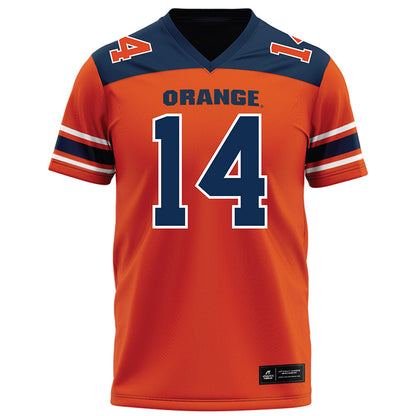Syracuse - NCAA Football : Darius Johnson - Orange Football Jersey-0