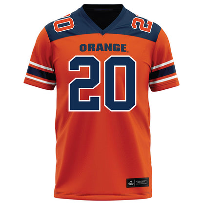 Syracuse - NCAA Football : Tylik Hill - Orange Football Jersey-0