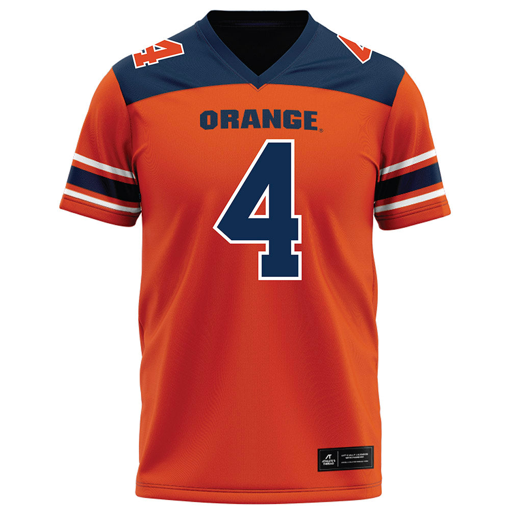 Syracuse - NCAA Football : Chase Geter - Orange Football Jersey-0