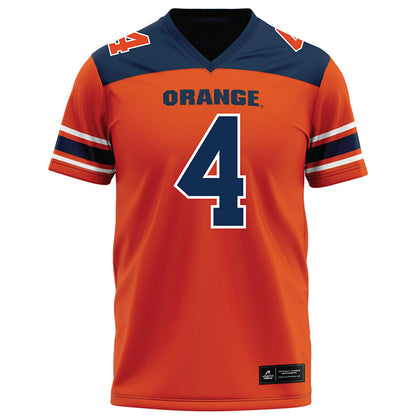 Syracuse - NCAA Football : Chase Geter - Orange Football Jersey-0