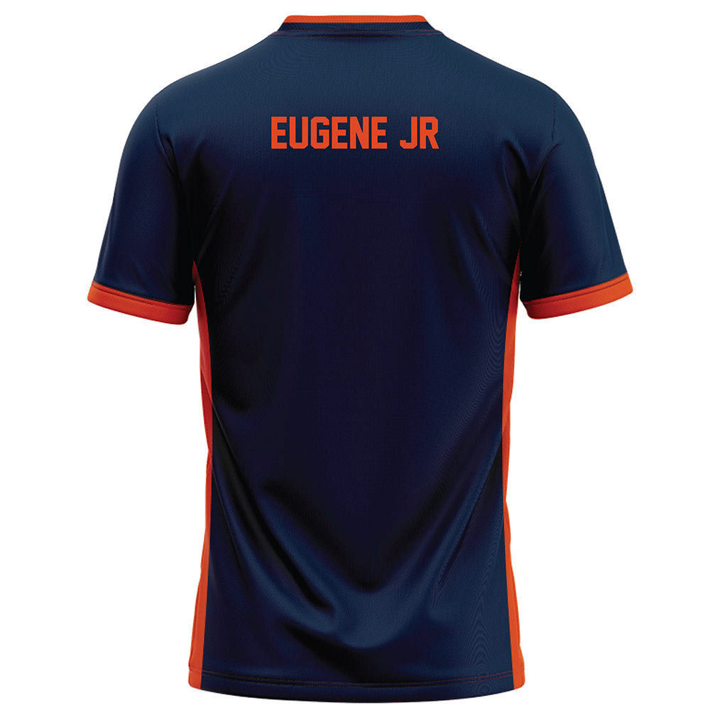 Syracuse - NCAA Football : Jai Eugene Jr - Blue Football Jersey-1