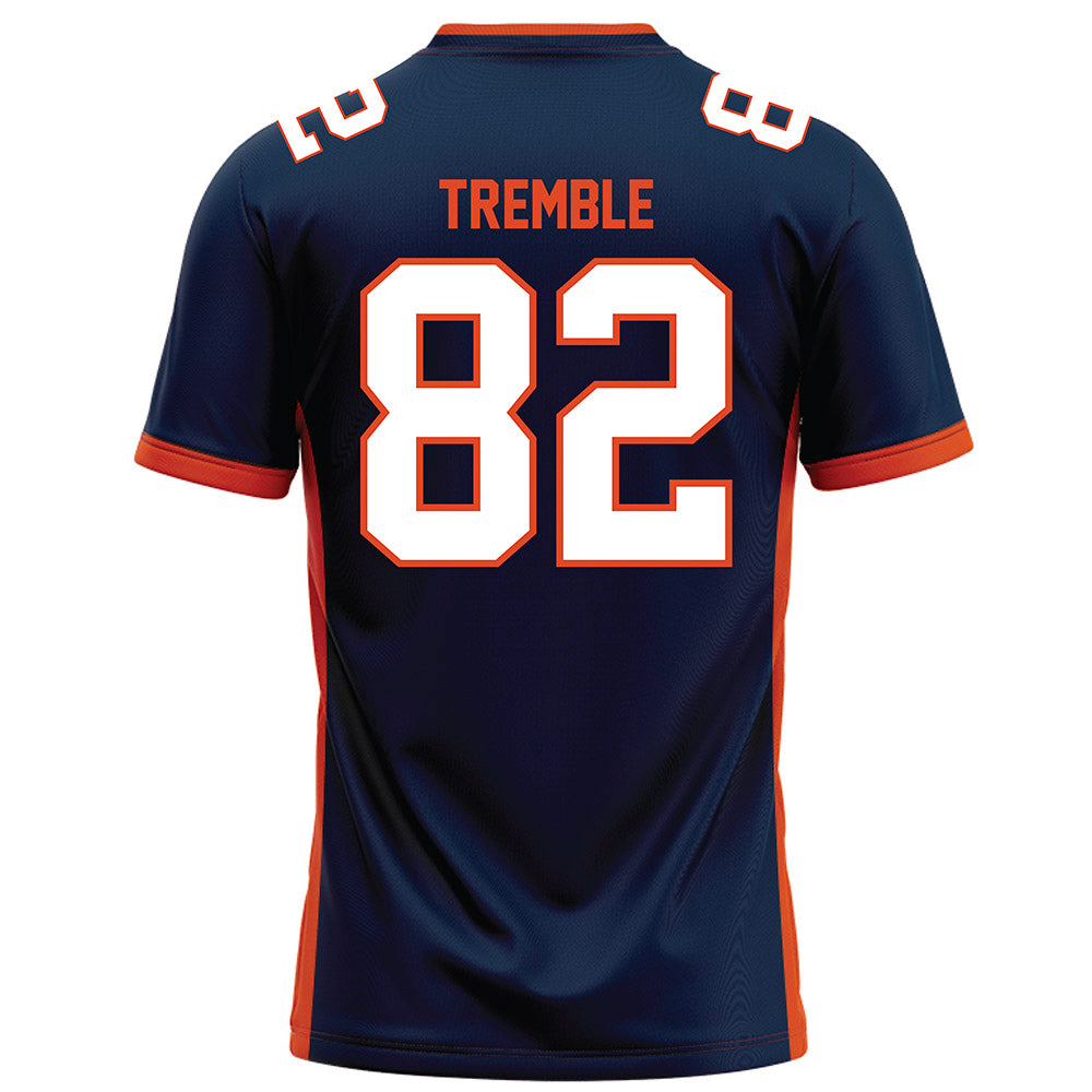 Syracuse - NCAA Football : Jamie Tremble - Blue Football Jersey-1