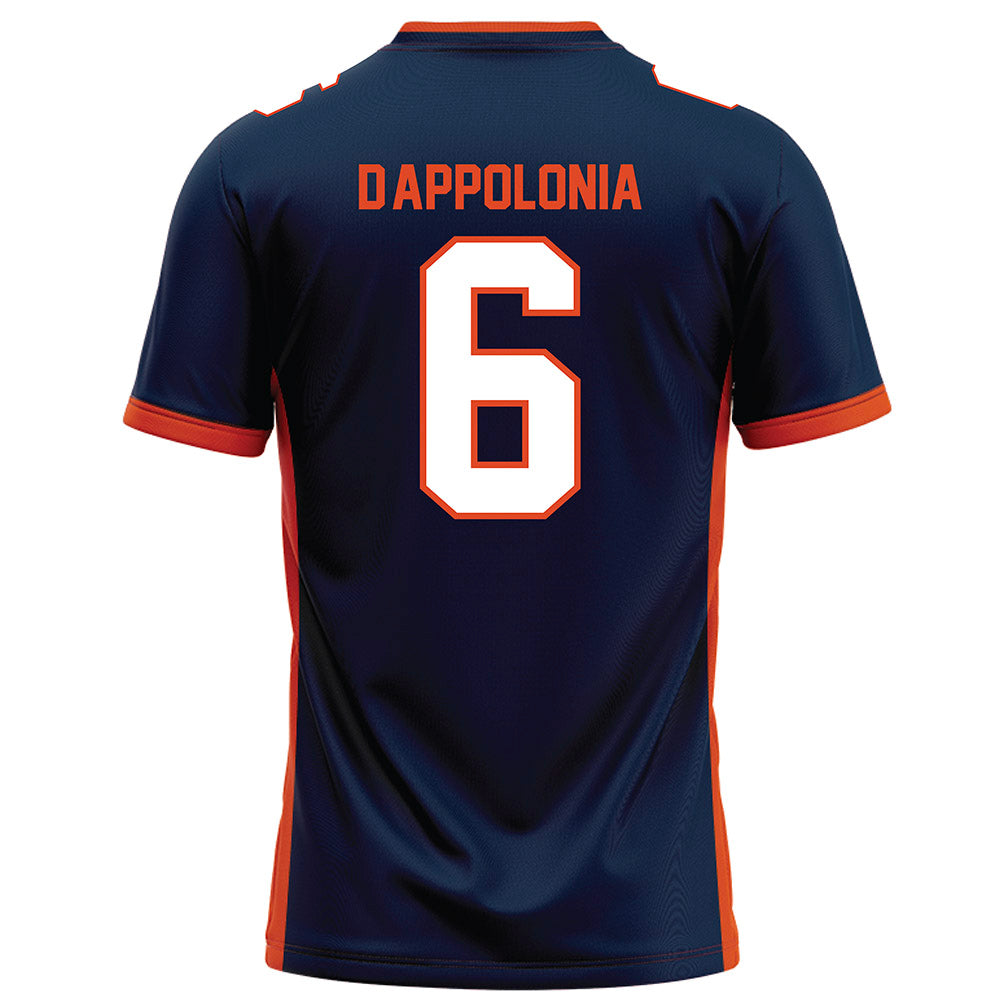 Syracuse - NCAA Football : Chris D'Appolonia - Blue Football Jersey-1