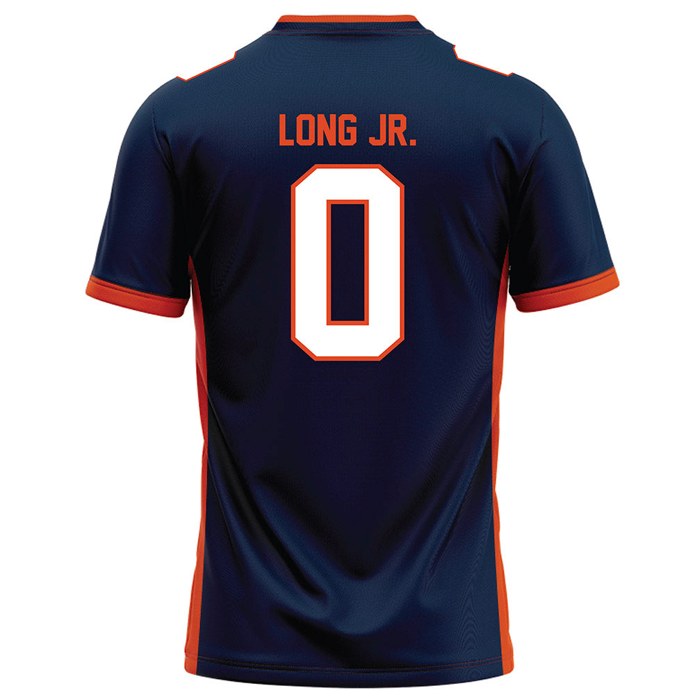 Syracuse - NCAA Football : Braheem Long Jr. - Blue Football Jersey-1