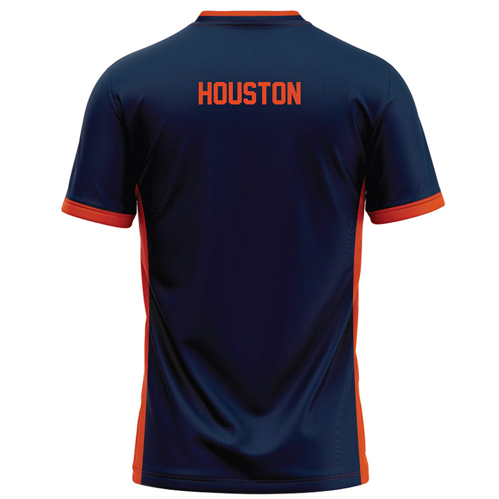 Syracuse - NCAA Football : Kordae Houston - Blue Football Jersey-1