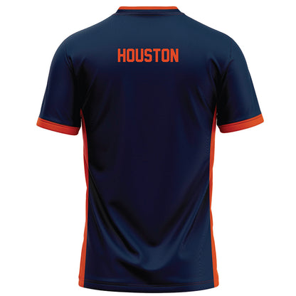 Syracuse - NCAA Football : Kordae Houston - Blue Football Jersey-1