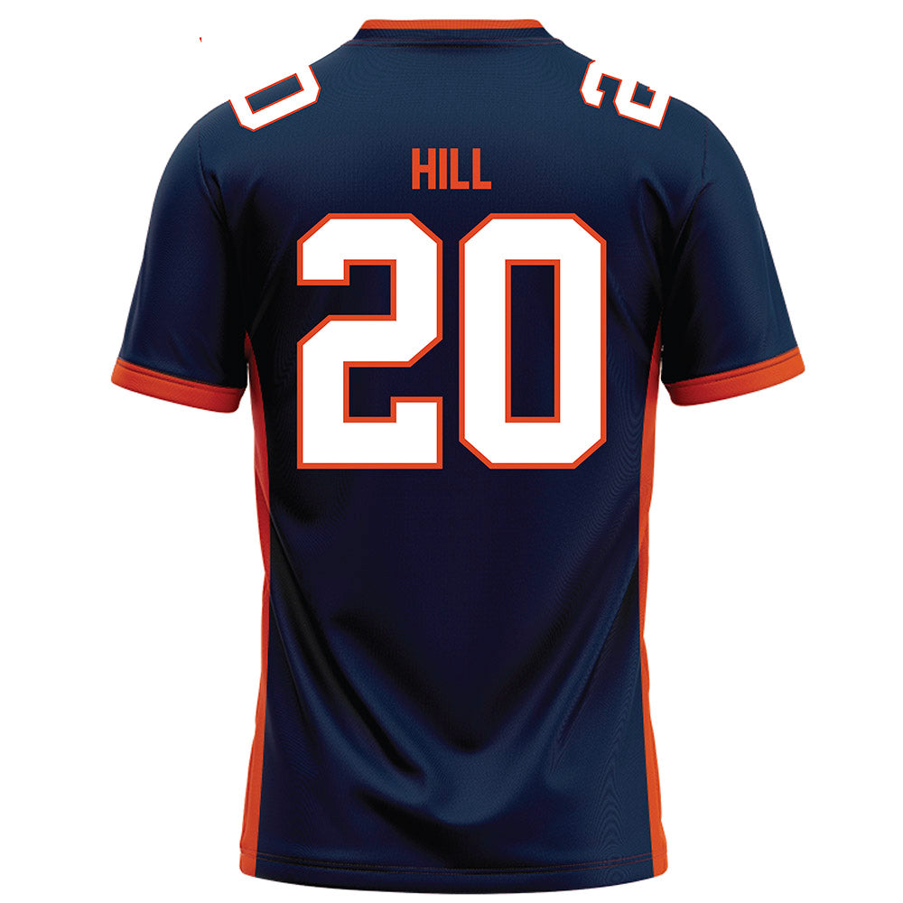 Syracuse - NCAA Football : Tylik Hill - Blue Football Jersey-1
