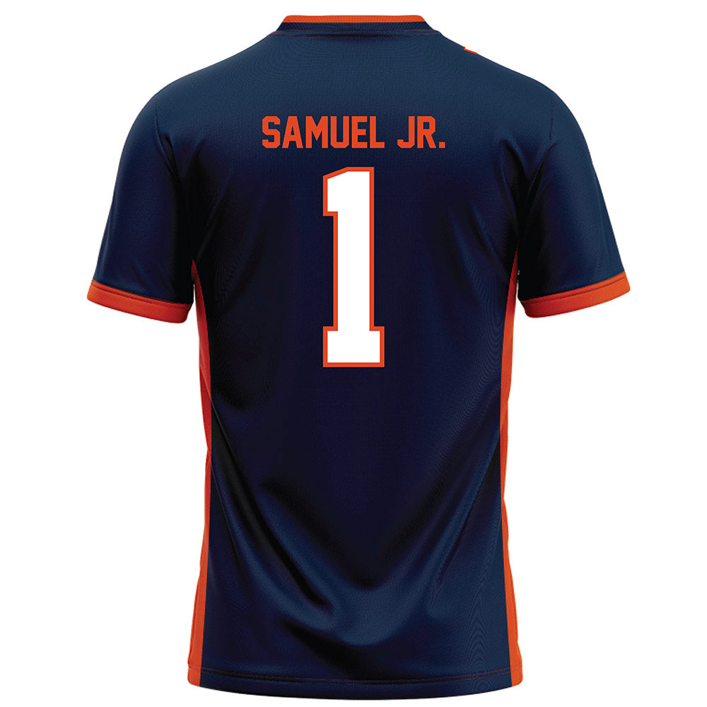Syracuse - NCAA Football : Demetres Samuel Jr. - Blue Football Jersey-1