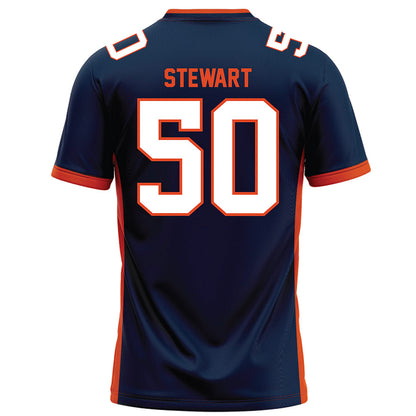 Syracuse - NCAA Football : Kahlil Stewart - Blue Football Jersey-1