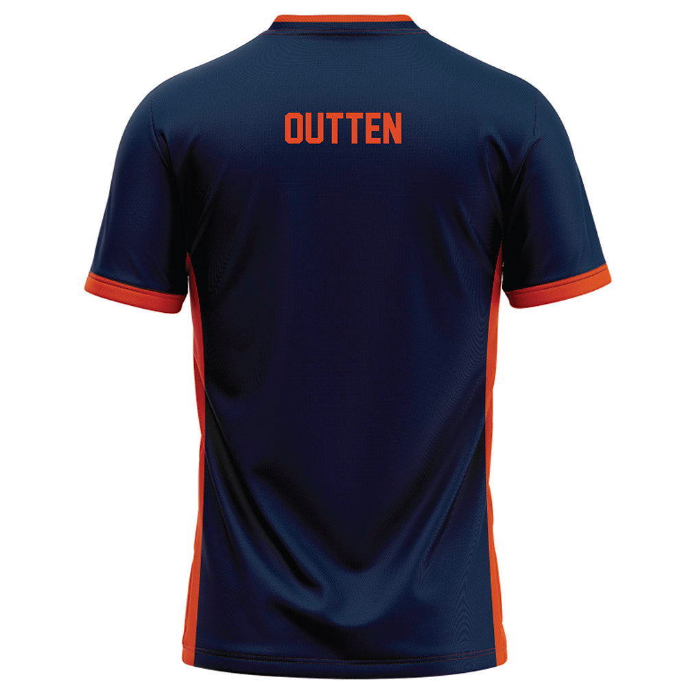 Syracuse - NCAA Football : Matthew Outten - Blue Football Jersey-1
