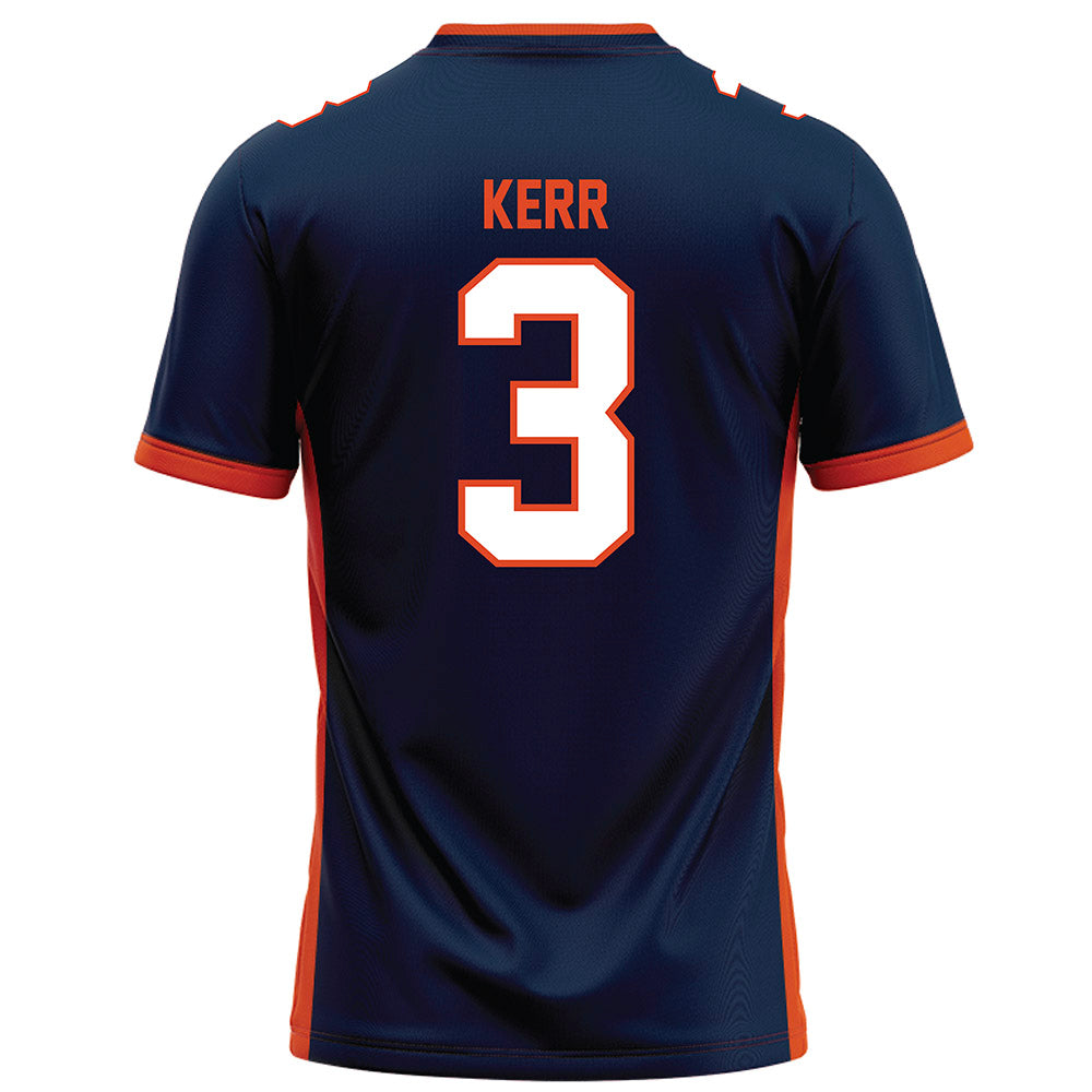 Syracuse - NCAA Football : Davien Kerr - Blue Football Jersey-1