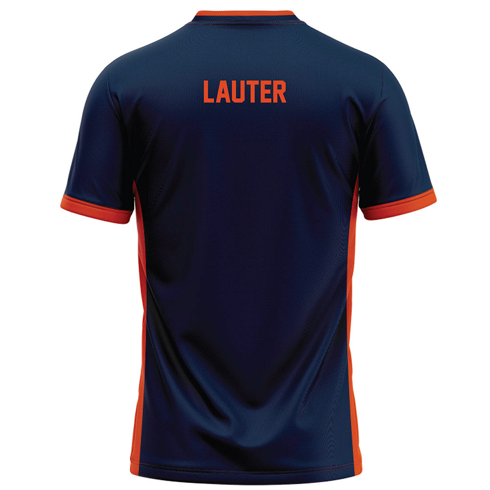 Syracuse - NCAA Football : Daniel Lauter - Blue Football Jersey-1