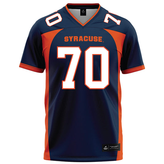 Syracuse - NCAA Football : Kardiear Shepherd - Blue Football Jersey-0