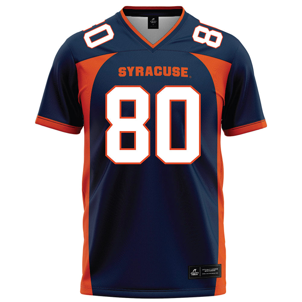 Syracuse - NCAA Football : Carter Bashir - Blue Football Jersey-0