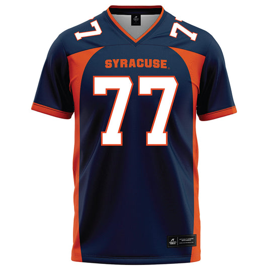 Syracuse - NCAA Football : Kam Pringle - Blue Football Jersey-0