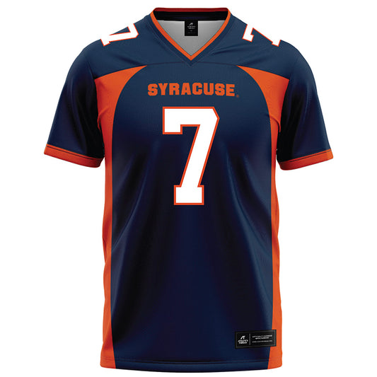 Syracuse - NCAA Football : Darien Williams - Blue Football Jersey-0