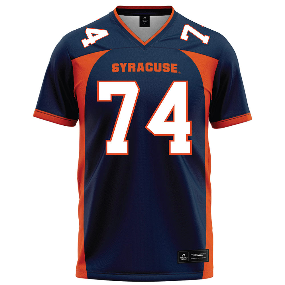 Syracuse - NCAA Football : Matthew Hawn - Blue Football Jersey-0