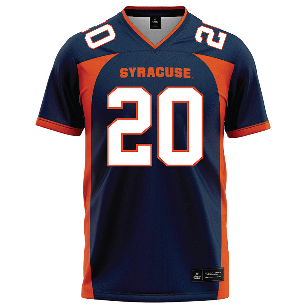 Syracuse - NCAA Football : Tylik Hill - Blue Football Jersey-0