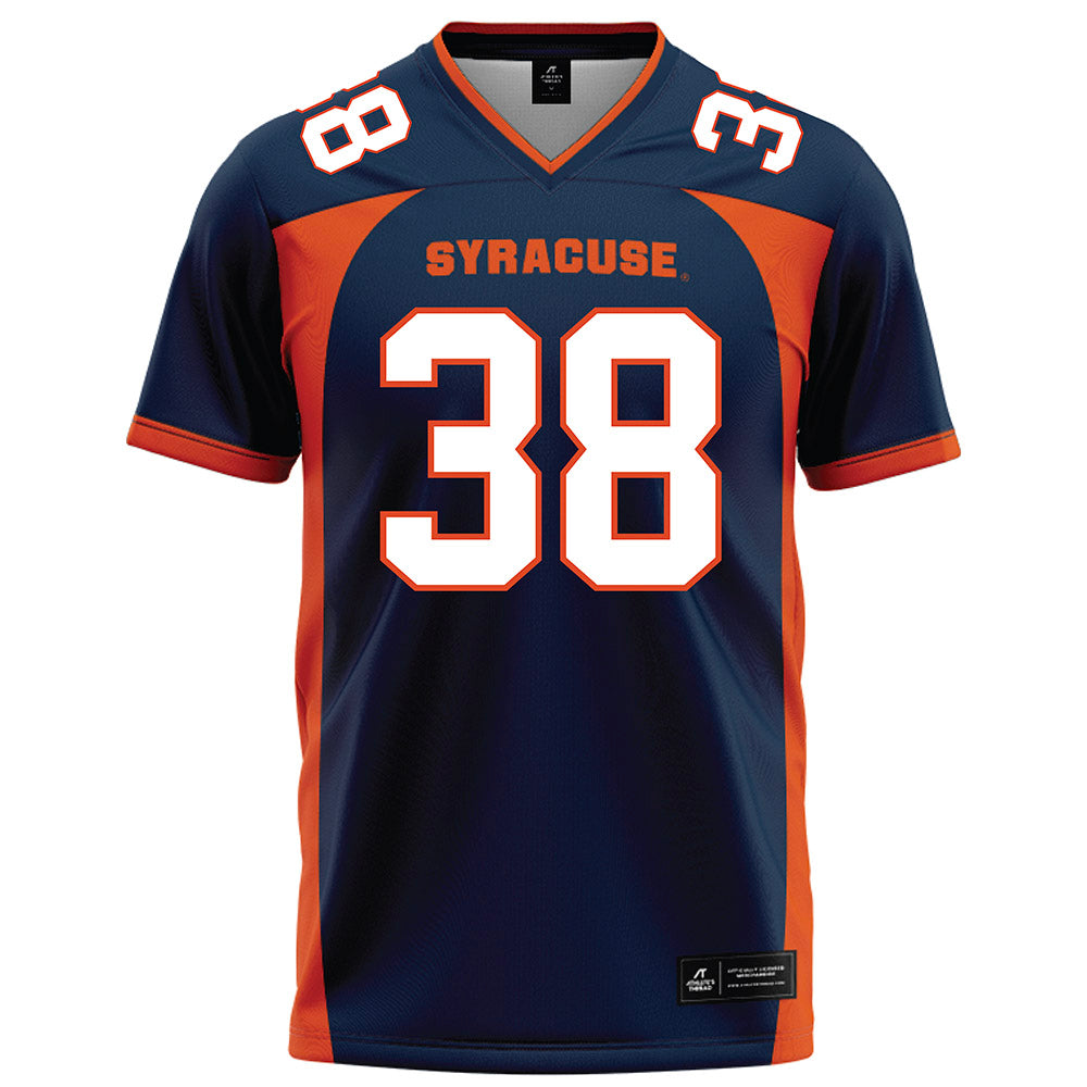 Syracuse - NCAA Football : James Trotter - Blue Football Jersey-0