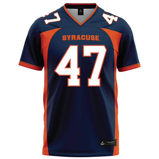 Syracuse - NCAA Football : Tripp Woody - Blue Football Jersey-0