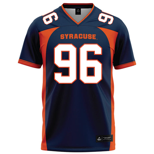 Syracuse - NCAA Football : Mateja Pavlovich - Blue Football Jersey-0