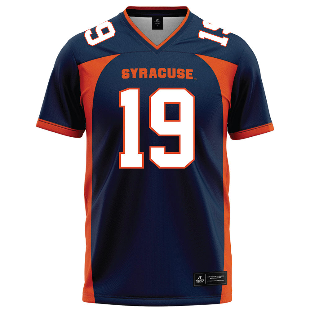 Syracuse - NCAA Football : Daunte Bacheyie - Blue Football Jersey-0