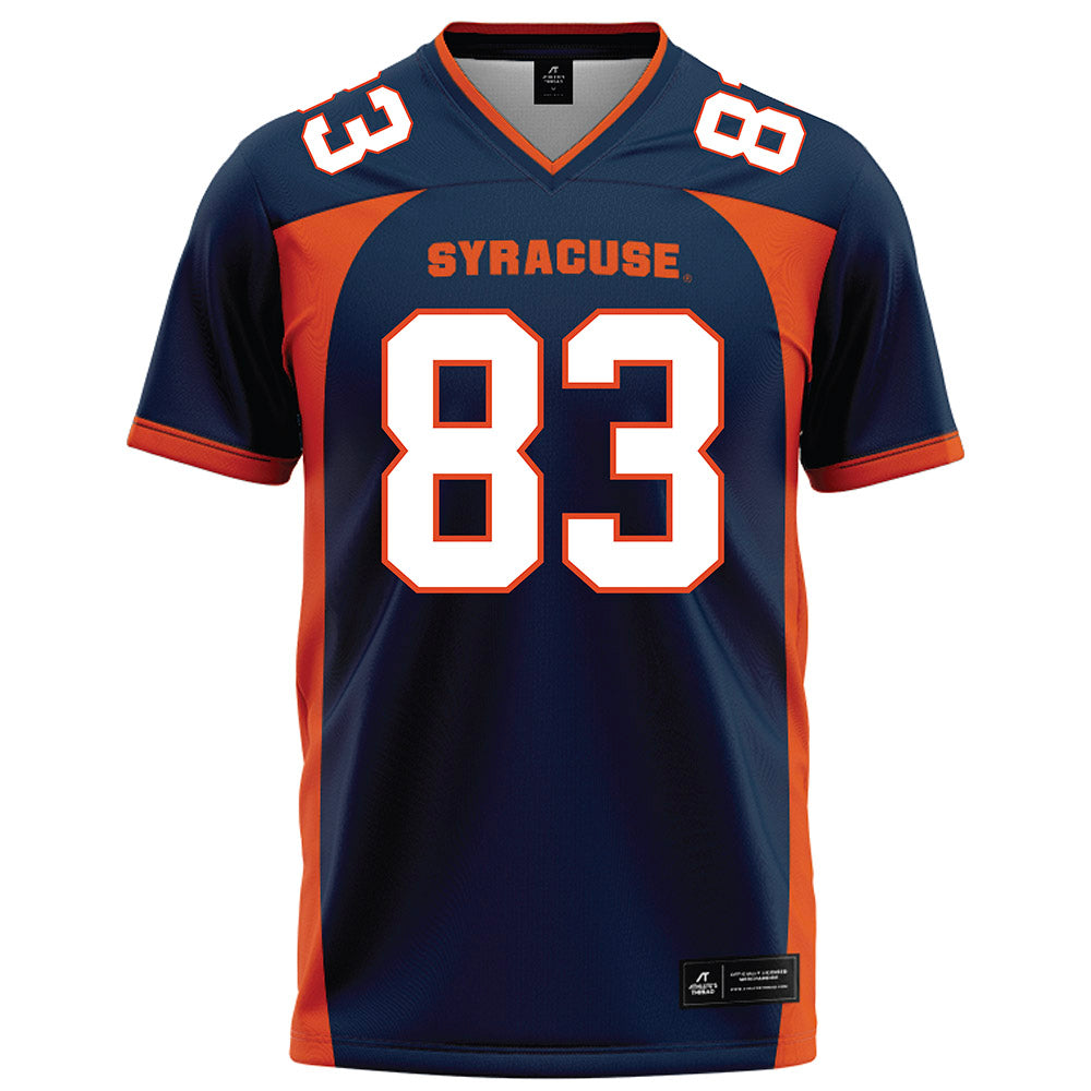 Syracuse - NCAA Football : Julian McFadden - Blue Football Jersey-0