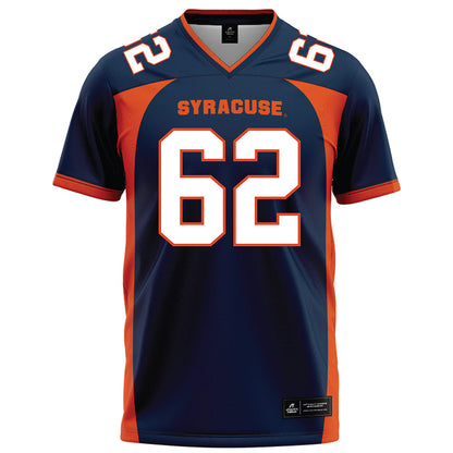 Syracuse - NCAA Football : Jackson Iak - Blue Football Jersey-0