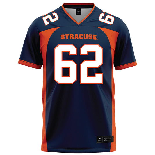Syracuse - NCAA Football : Jackson Iak - Blue Football Jersey-0