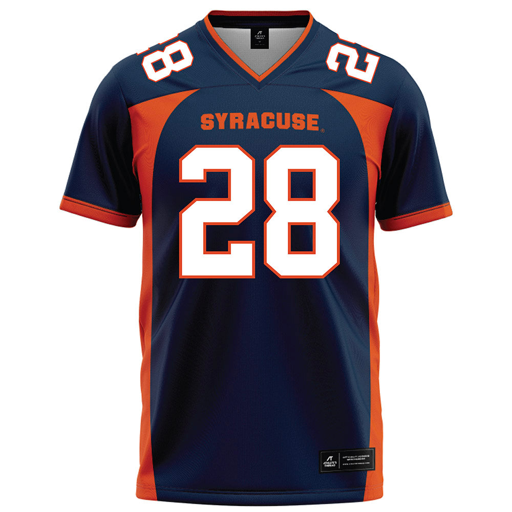 Syracuse - NCAA Football : Malachi Coleman - Blue Football Jersey-0