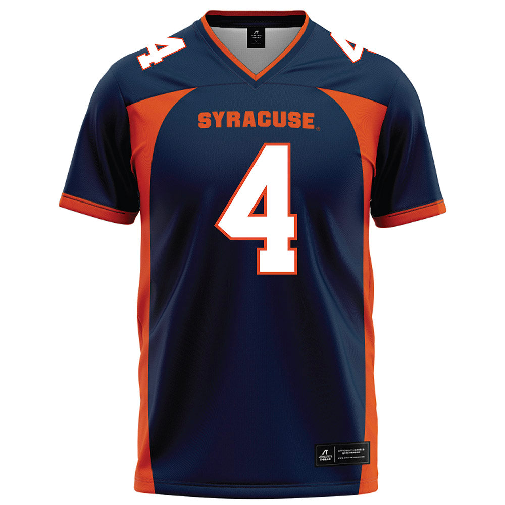 Syracuse - NCAA Football : Chase Geter - Blue Football Jersey-0