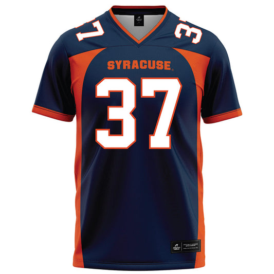 Syracuse - NCAA Football : Timothy Schwerha - Blue Football Jersey-0