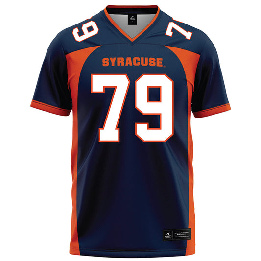 Syracuse - NCAA Football : Travis Brown-Miller - Blue Football Jersey-0