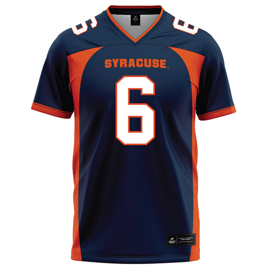 Syracuse - NCAA Football : Chris D'Appolonia - Blue Football Jersey-0