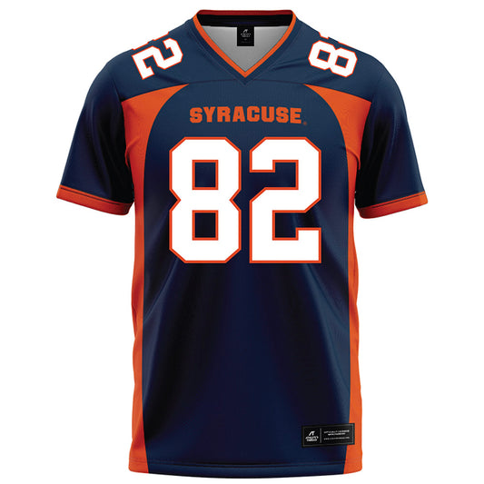 Syracuse - NCAA Football : Jamie Tremble - Blue Football Jersey-0