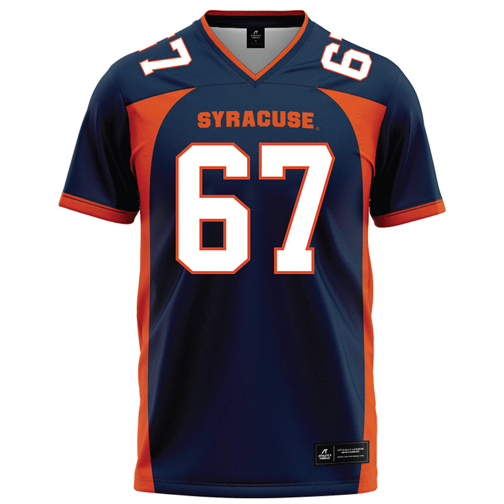 Syracuse - NCAA Football : D'Joni Scatliffe - Blue Football Jersey-0