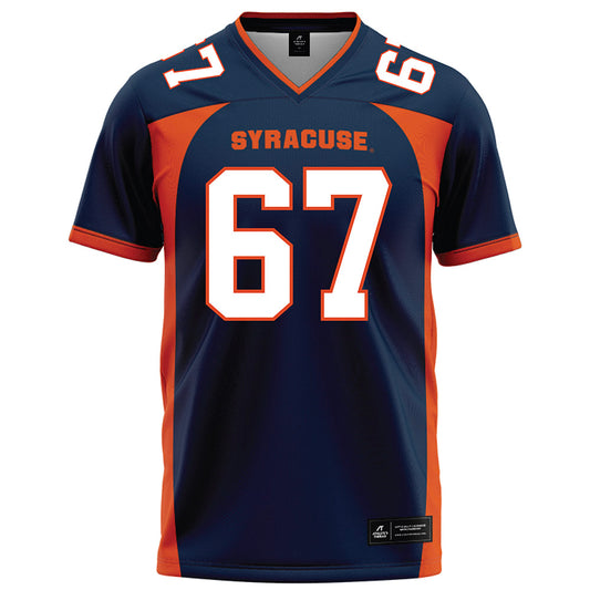 Syracuse - NCAA Football : D'Joni Scatliffe - Blue Football Jersey-0