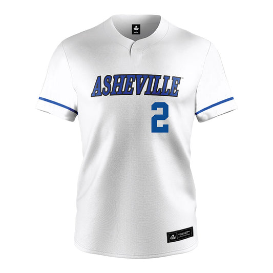 UNC Asheville - NCAA Baseball : Jake Pereira - White Jersey-0