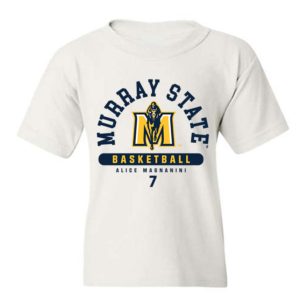 Murray State - NCAA Women's Basketball : Alice Magnanini - Classic Fashion Shersey Youth T-Shirt-0