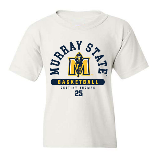 Murray State - NCAA Women's Basketball : Destiny Thomas - Classic Fashion Shersey Youth T-Shirt-0