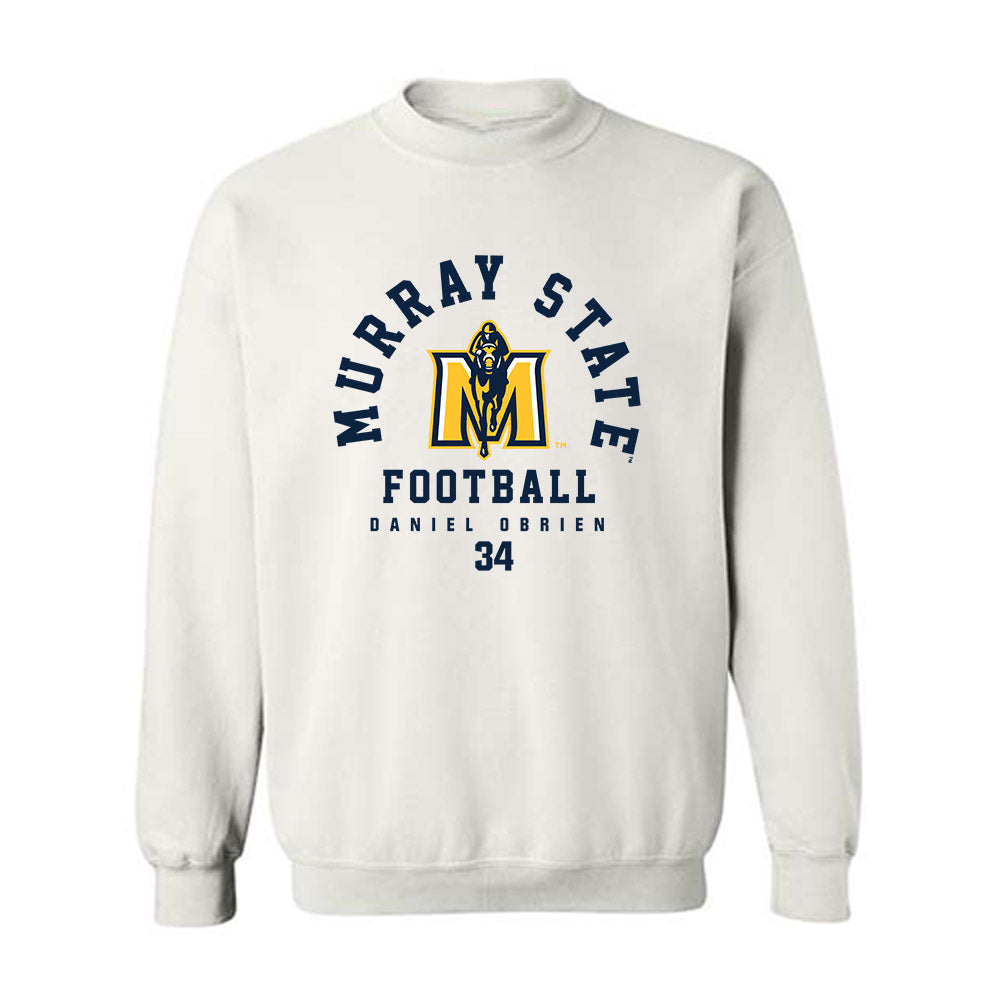 Murray State - NCAA Football : Daniel OBrien - Classic Fashion Shersey Crewneck Sweatshirt-0