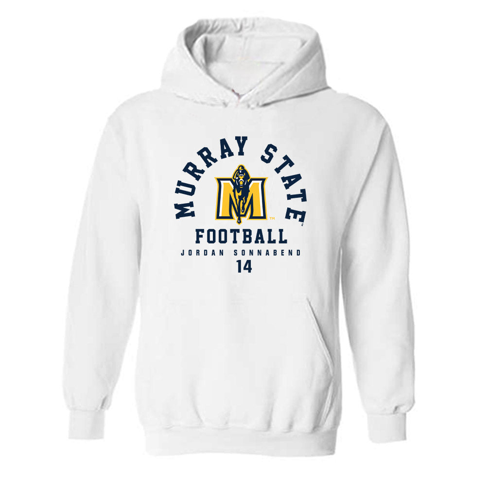 Murray State - NCAA Football : Jordan Sonnabend - Classic Fashion Shersey Hooded Sweatshirt-0