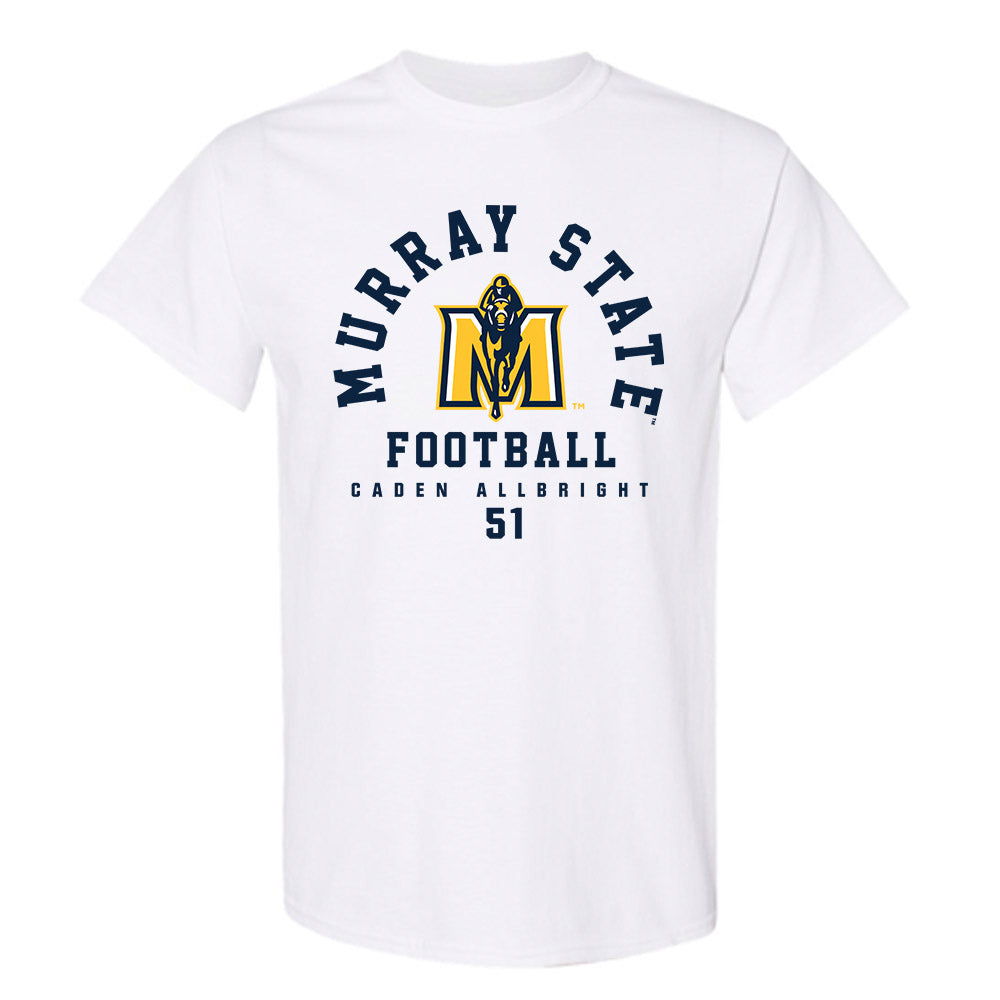 Murray State - NCAA Football : Caden Allbright - Classic Fashion Shersey T-Shirt-0