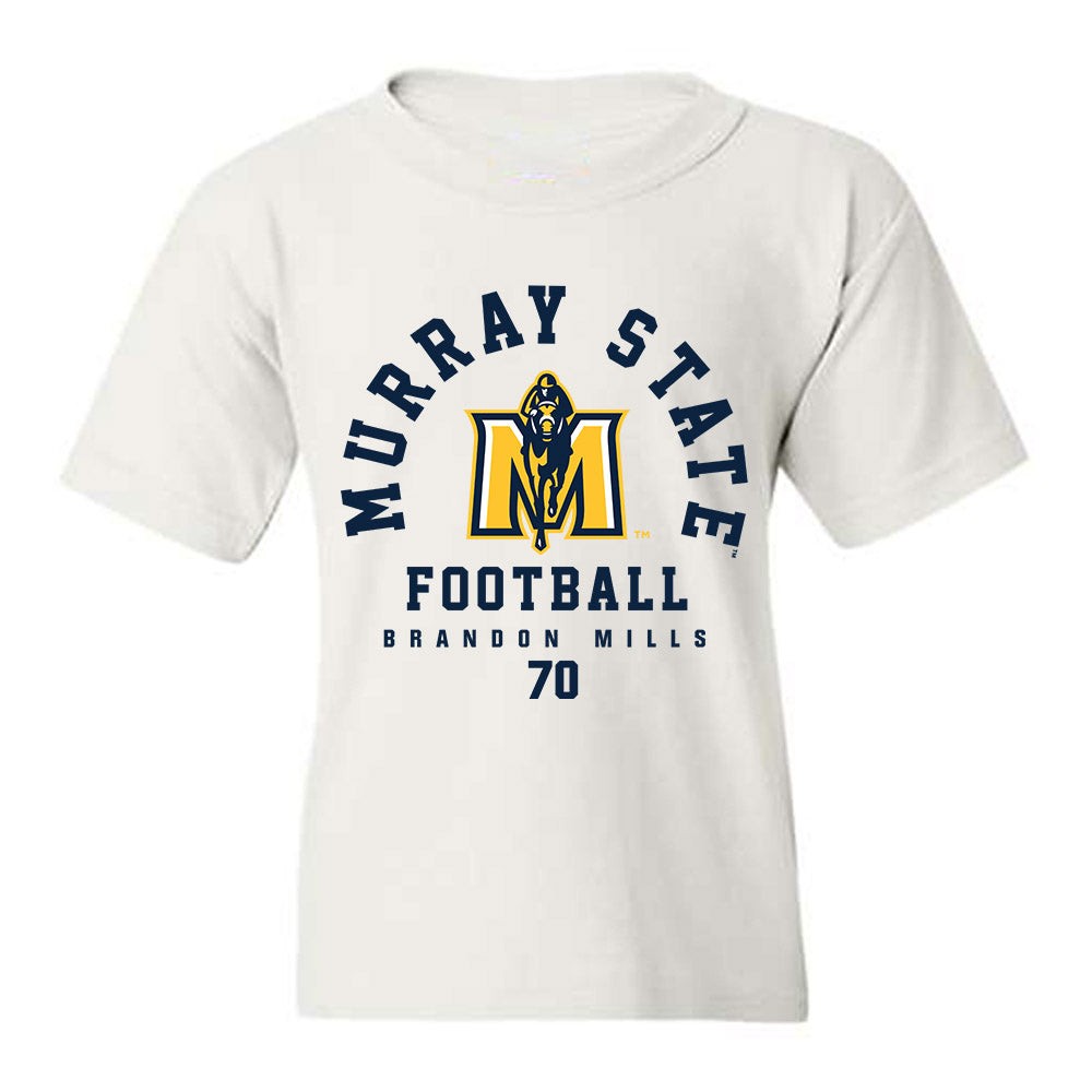 Murray State - NCAA Football : Brandon Mills - Classic Fashion Shersey Youth T-Shirt-0