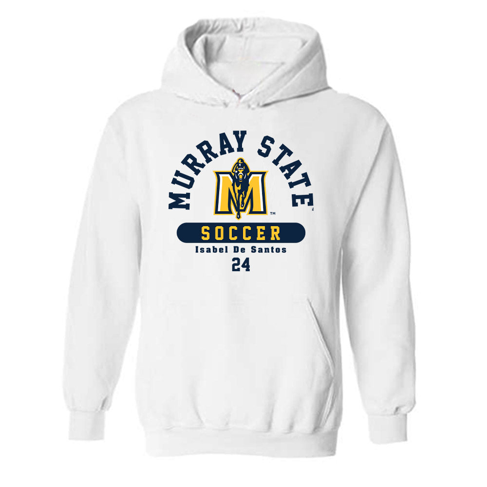 Murray State - NCAA Women's Soccer : Isabel De Santos - Classic Fashion Shersey Hooded Sweatshirt-0