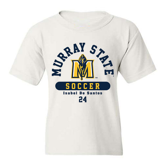 Murray State - NCAA Women's Soccer : Isabel De Santos - Classic Fashion Shersey Youth T-Shirt-0